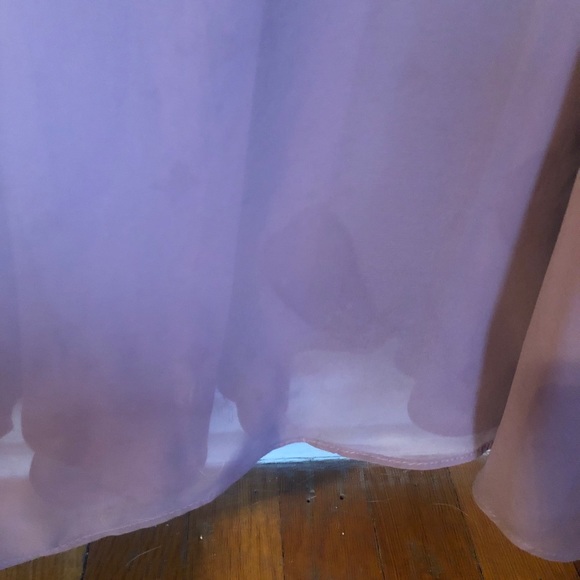 Dark Mauve Birdy Grey Dress - Picture 7 of 8